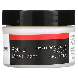 Yeouth, Retinol Moisturizer, Hyaluronic Acid, Ginseng, Green Tea, 1 fl oz (30 ml)