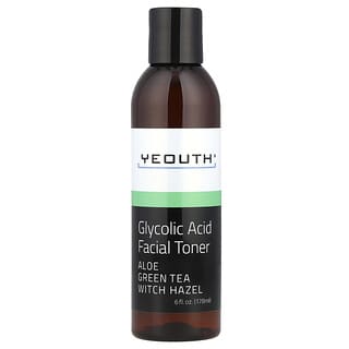 YEOUTH, Tonique pour le visage à l'acide glycolique, 178 ml