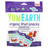 Organic Fruit Snacks, Favorites, 5 Packs, 0.7 oz (19.8 g) Each