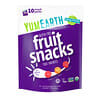 YumEarth, Gluten Free Fruit Snacks, Favorites, 10 Snack Packs, 0.7 oz (19.8 g) Each