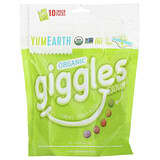 YumEarth, Organic Giggles, Sour, 10 Snack Packs, 0.5 oz (14 g) Each YumEarth, Organic Giggles, Sour, 10 Snack Packs, 0.5 oz (14 g) Each