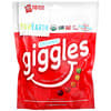 Giggles orgánicos, Bocadillos de caramelo masticables, 10 paquetes, 14 g (0,5 oz) cada uno