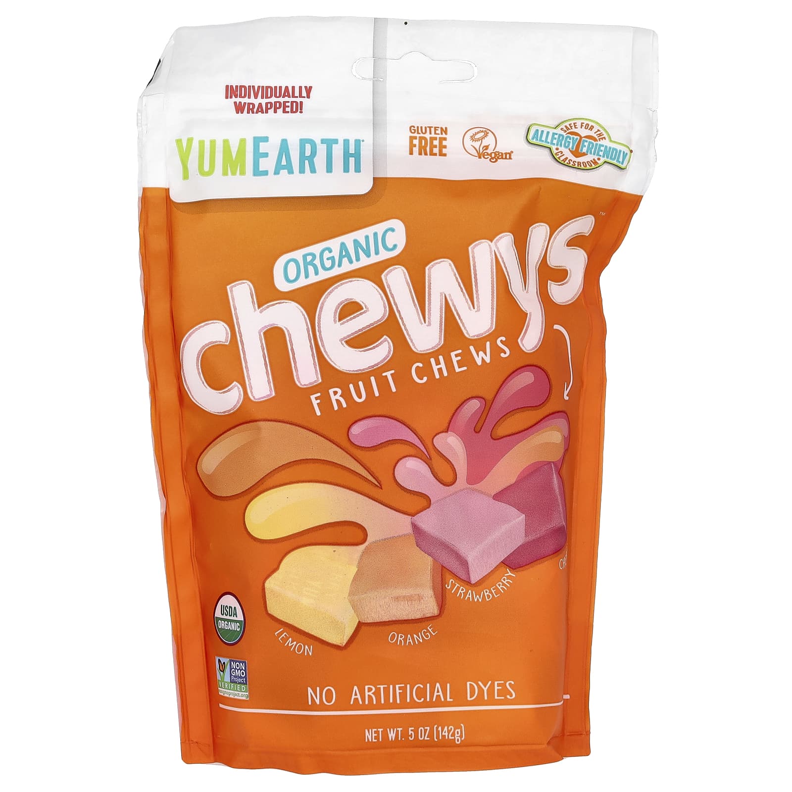 オーガニックChewys（チューウィーズ）フルーツチュアブル