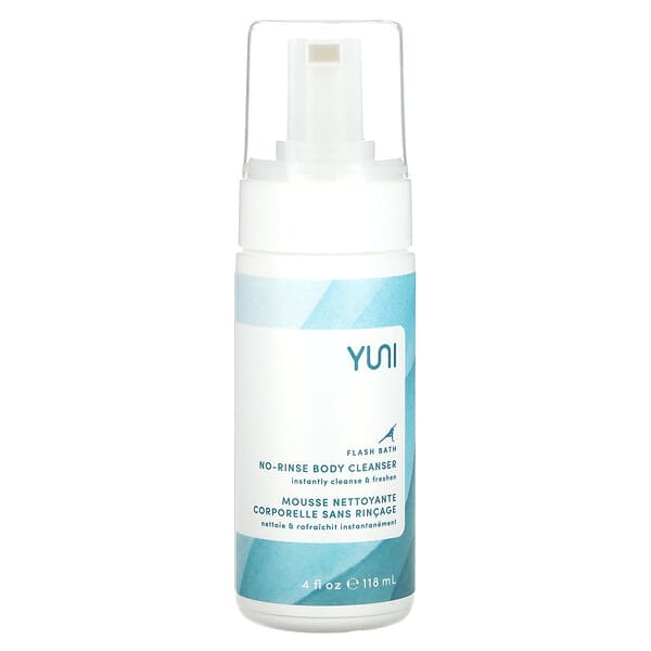 Yuni Beauty, 플래시 배스, 노 린스 바디 클렌저, 118ml(4fl oz)
