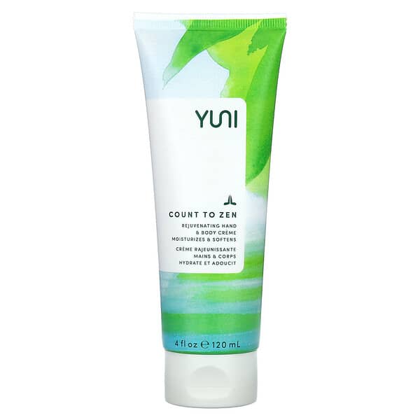 Yuni Beauty, count to Zen, 리쥬브네이팅 핸드 & 바디 크림, 118ml(4fl oz)