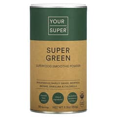 Your Super, Super Green, Superfood-Smoothie-Pulver, 150 g (5,3 oz.)