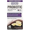 Probiotic with Calcium and Vitamin D, White Chocolate Flavor , 40 Chewables