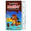 Multi V with Multi-Mineral Formula, Milk Chocolate , 60 Bears