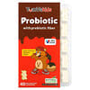 프로바이오틱과 프리바이오틱 섬유소, 화이트초콜릿, 곰 40개