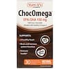 초코메가 EPA / DHA, 밀크 초코릿 오렌지 맛, 150 mg, 30 츄어블