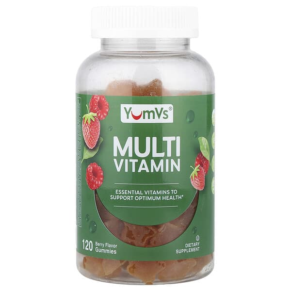 Multi Vitamin Gummies, Berry, 120 Gummies