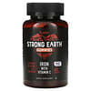 Strong Earth, железо с витамином C, виноград, 60 жевательных таблеток