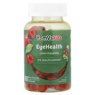 YumVs, Παιδικά, Ζελεδάκια για την Υγεία των Ματιών, Μούρα, 60 Ζελεδάκια