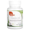Vitamina D3, Fórmula avanzada D3, 75 mcg (3000 UI), 120 cápsulas blandas