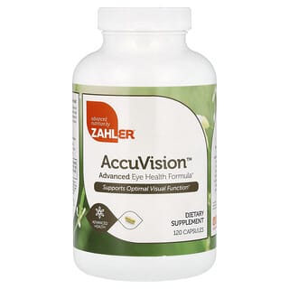 زاهلر‏, AccuVision ، تركيبة متطورة لصحة العين ، 120 كبسولة