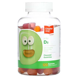 Chapter One, Vitamin D3, Flavored, 120 Gummies