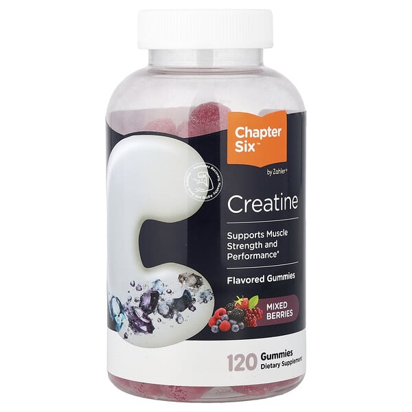 Zahler, Chapter Six™, Creatine Gummies, Mixed Berries, 120 Gummies (1.25 g per Gummy) — product photo 1