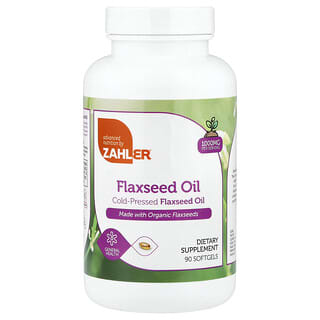 Zahler, Ulei din semințe de in, 1.000 mg, 90 capsule moi