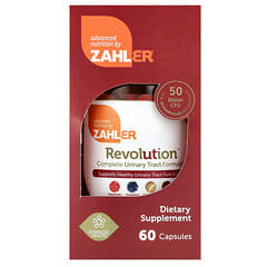 Zahler, Revolution, Fórmula completa para las vías urinarias, 60 cápsulas