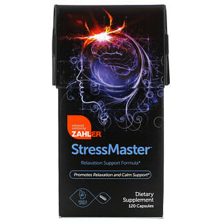 Zahler, StressMaster, формула для поддержки расслабления, 120 капсул