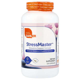 Zahler, StressMaster™, Relaxation Support Formula, 120 Capsules