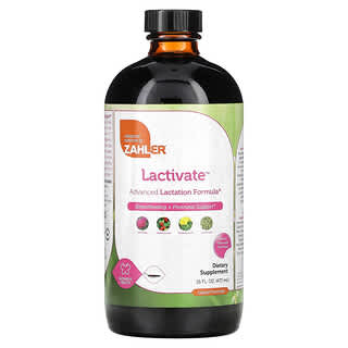 Zahler, Lactivate, Formule liquide de lactation avancée, 473 ml