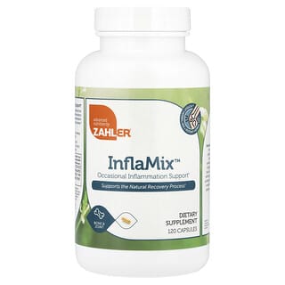 Zahler, InflaMix™,  Occasional Inflammation Support, 120 Capsules