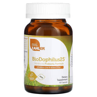 Zahler, BioDophilus25, Advanced Probiotic Formula, 60 Capsules