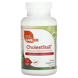 Zahler, CholestStall, Advanced Cholesterol Formula, 60 Capsules