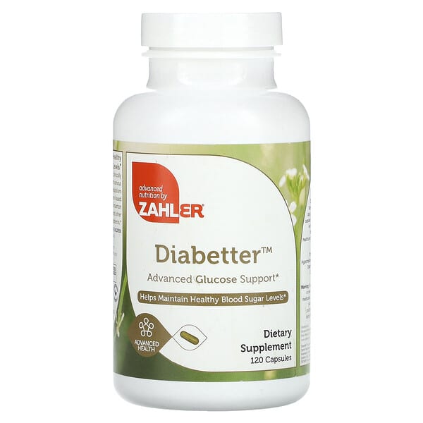 Zahler (زاهلر)‏, منتج السكري ، دعم متطور للجلوكوز ، 120 كبسولة