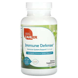 Zahler, Immune Defense, Immune System Support Formula, 120 Capsules