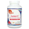 Junior C, Vitamina C masticable avanzada, Naranja natural, 250 mg, 180 comprimidos masticables