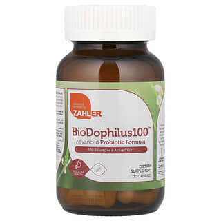 Zahler, BioDophilus100，高級益生菌配方，1000 億 CFU，30 粒膠囊