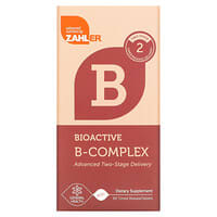Zahler, Complejo B bioactivo, 60 comprimidos de liberación prolongada