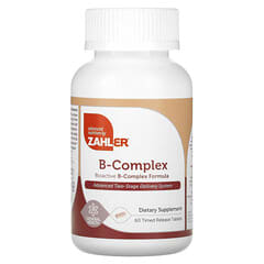 Zahler, Bioactive B-Complex, 60 Tabletten mit verzögerter Freisetzung