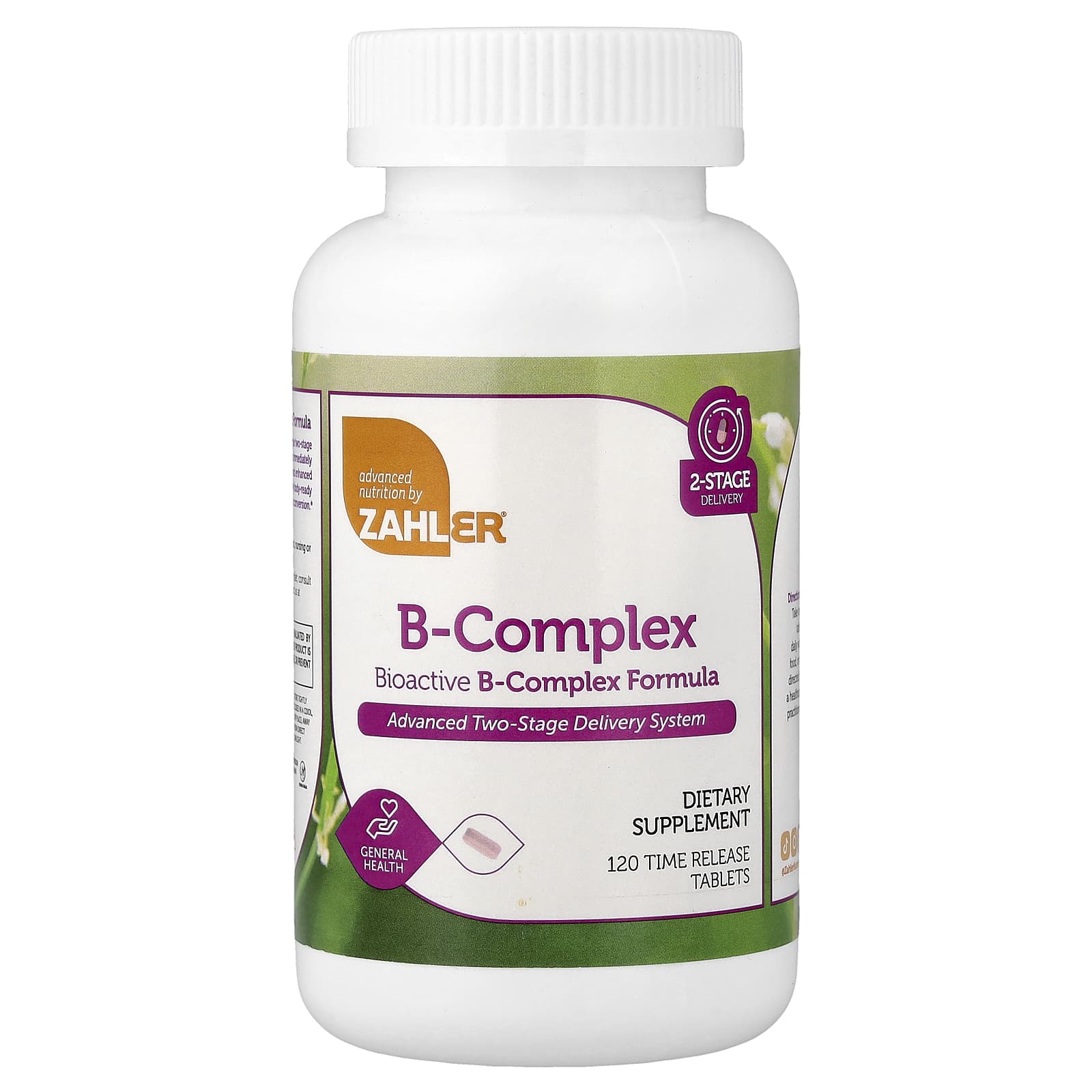 Bioactive B-Complex, 120 Time Release Tablets