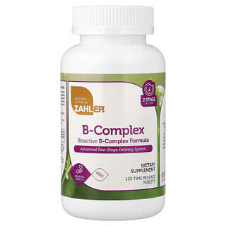 Zahler, Bioactive B-Complex, 120 Tabletten mit verzögerter Freisetzung
