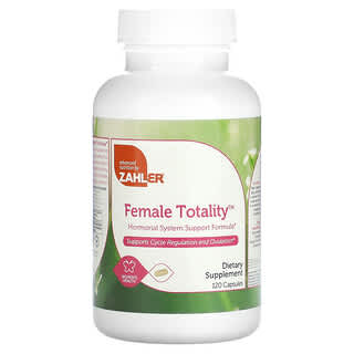 Zahler, Female Totality, формула для поддержки гормональной системы, 120 капсул