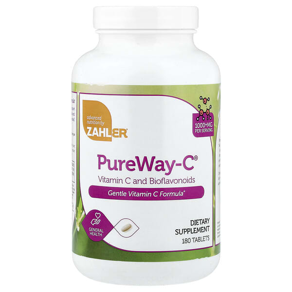 PureWay-C®, Vitamin C and Bioflavonoids, 180 Tablets