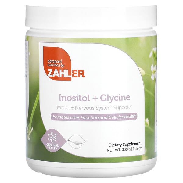 Zahler‏, אינוזיטול + גליצין, 330 גרם (11.5 אונקיות)
