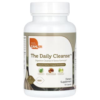Zahler, The Daily Cleanse，60 粒膠囊