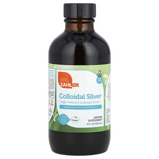 زاهلر‏, Colloidal Silver, 100 PPM, 4 fl oz (118 ml)