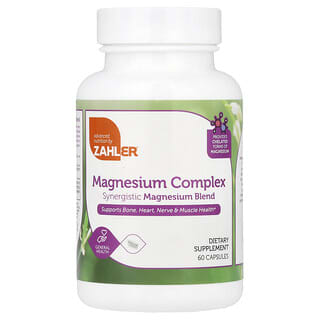 Zahler, Magnesium Complex, 60 Capsules