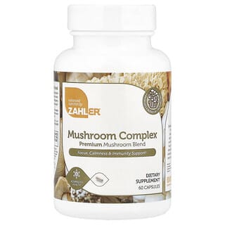 Zahler, Mushroom Complex, 60 Capsules