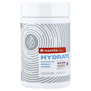 Zahler, Mantra Labs®, Hydrate, Wild Berry, 171 g (6 oz)