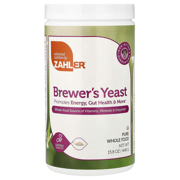 Zahler, Brewer's Yeast, 15.8 oz (448 g) — product photo 1