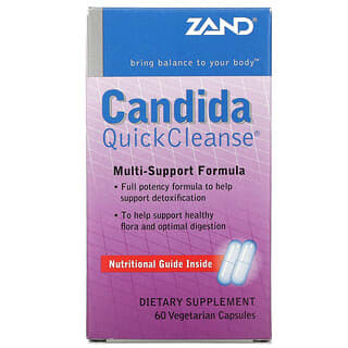 Zand, Candida Quick Cleanse, 60 растительных капсул