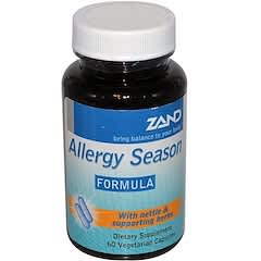 Zand, Allergy Season Formula, 60 Veggie Caps (已停产商品) 