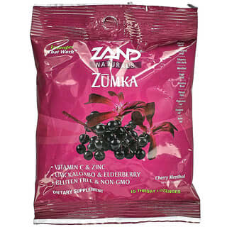 Zand, Naturals，Zumka，樱桃薄荷醇，15 颗润喉糖