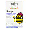 Children's Sleep with Melatonin, Natural Grape Flavor, For Children 3 Years +, 50 Chewable Tablets